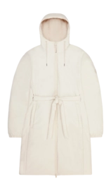 Regenmantel RAINS Lohja Long Insulated Curve Jacket Damen Dune