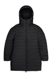 Winterjacke RAINS Lohja Long Puffer Curve Jacket Damen Black