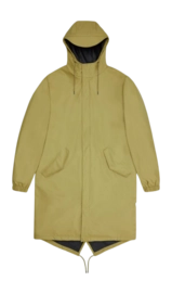 Regenjas RAINS Unisex Fishtail Parka Khaki