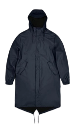 Regenjas RAINS Unisex Fishtail Parka Navy 2024