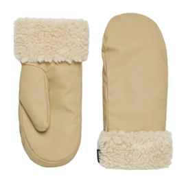 Mittens RAINS Unisex Puffer Fleece Mittens Sand