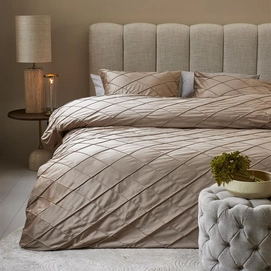 Dekbedovertrek Riviera Maison Diamond Zand Polyester