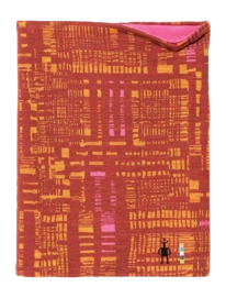 Cache Cou Smartwool Unisexe Thermal Merino Reversible Neck Gaiter Pecan Brown Digi Plaid