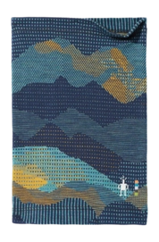 Nekwarmer Smartwool Kids Thermal Merino Neck Gaiter Blueberry Mtn Scape (S/M)