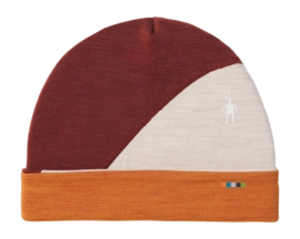 Bonnet Smartwool Unisex Thermal Merino Colorblock Beanie Marmalade Heather
