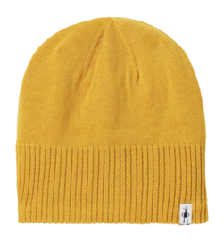 Muts Smartwool Unisex Fleece Lined Beanie Honey Gold Heather