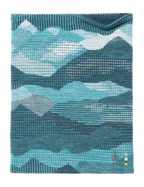 Cache Cou Smartwool Unisexe Thermal Merino Reversible Neck Gaiter Twilight Blue Mtn Scape