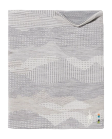 Cache Cou Smartwool Unisexe Thermal Merino Reversible Neck Gaiter Light Gray Mountain Scape