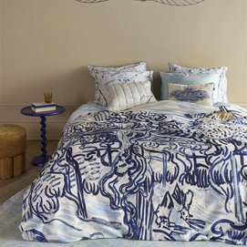 Dekbedovertrek Beddinghouse x Van Gogh Museum Vieux Vignoble Blue Katoen