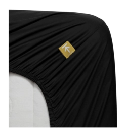 Spannbettlaken Beddinghouse Black (Percal)