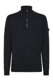 Pullover Peuterey Braille 02 Herren Blu Grafite Mouline