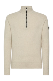 Pullover Peuterey Braille 02 Herren Bianco Osso Mouline