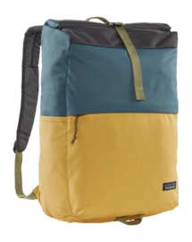 Sac à Dos Patagonia Fieldsmith Roll-Top Pack 30L Patchwork Surfboard Jaune Abalone Blue