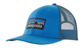 Cap Patagonia P6 Logo LoPro Trucker Hat Vessel Blue