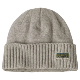 Muts Patagonia Brodeo Beanie OG Legacy Label Crisp Grey