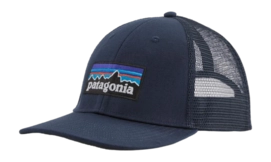 Patagonia Unisex P-6 Logo LoPro Trucker Hat New Navy