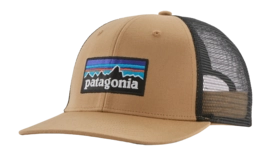 Casquette Patagonia P-6 Logo Trucker Hat Grayling Brown