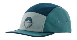 Pet Patagonia Unisex Graphic Maclure Hat Forgotten Island: Wetland Blue