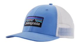 Pet Patagonia Unisex P-6 Logo LoPro Trucker Hat Abundant Blue