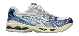 Asics Unisex GEL-KAYANO 14 Cream/Denim Blue