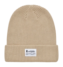 Beanie Hat Cotopaxi Unisex Wharf Beanie Cotopaxi Patch Oatmeal - One Size