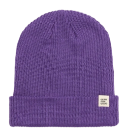 Beanie Cotopaxi Unisex Wharf Beanie Black Violet - One Size