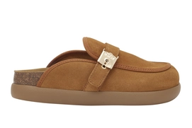 Clog Scholl Kendall Suede Sa Damen Cognac