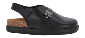 Clog Scholl Adele Leather Damen Black