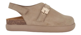 Sabots Scholl Women Adele Suede Sa Dark Beige