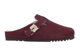 Klomp Scholl Women Grace F Suede Sa Plum
