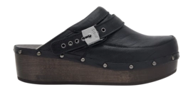 Sabots Scholl Women Withney Leather T Black