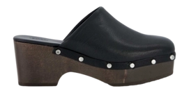 Sabots Scholl Women Hailey Cuir T Black