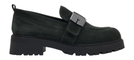 Instapper Scholl Women Monica Suede Fie Dark Forest