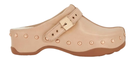 Clog Scholl Pescura Phoebe Leather Damen Beige