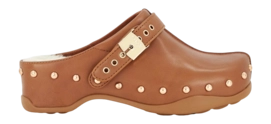 Sabots Scholl Femme Pescura Phoebe Leather Brandy
