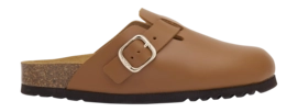 Clog Scholl Fae New Leather Damen Cognac