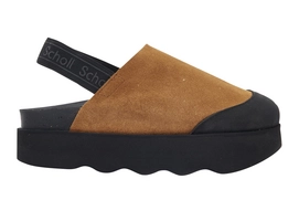Clog Scholl Abby E Suede Damen Cognac