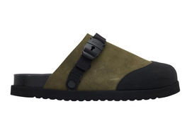 Klomp Scholl Men George Suede Olive