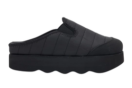 Klomp Scholl Women Bonnie Quilted Nylon Black