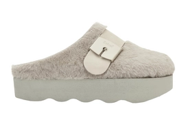 Clog Scholl Greta E Synthetic Fur Damen Taupe
