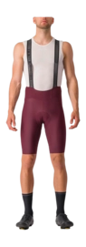 Fietsbroek Castelli Men Espresso Bibshort Deep Bordeaux
