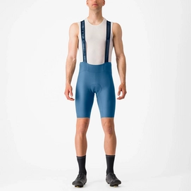Fietsbroek Castelli Men Espresso Bibshort Steel Blue