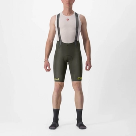 Fietsbroek Castelli Men Free Aero Rc Classic Bibshort Deep Green