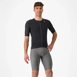 Fietsbroek Castelli Men Premio Black Bibshort Gunmetal Gray/Clay