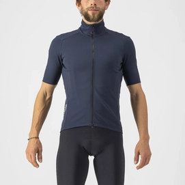 Fietsjack Castelli Men Perfetto Ros 2 Wind Jersey Belgian Blue