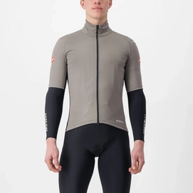 Veste de Vélo Castelli Men Perfetto Ros 2 Wind Jersey Nickel Gray