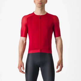 Maillot de Vélo Castelli Men Aero Race 7 Rich Red