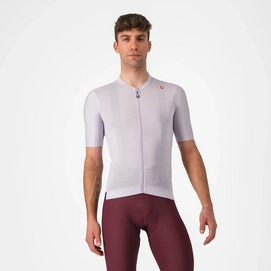 Maillot de Vélo Castelli Men Espresso Jersey Purple Mist/Dark Gray