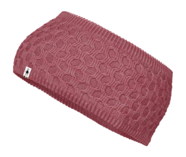Bandeau Smartwool Unisex Fleece Lined Headband Everyday Garden Pink Heather