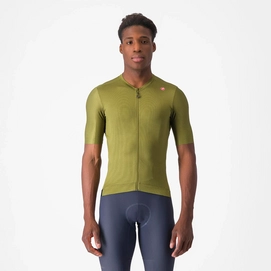 Fahrradshirt Castelli Jersey Herren Sage/Electric Lime